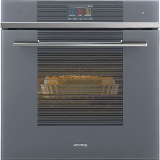 Smeg Linea SFP6104WTPS Built In Electric Single Oven - Silver