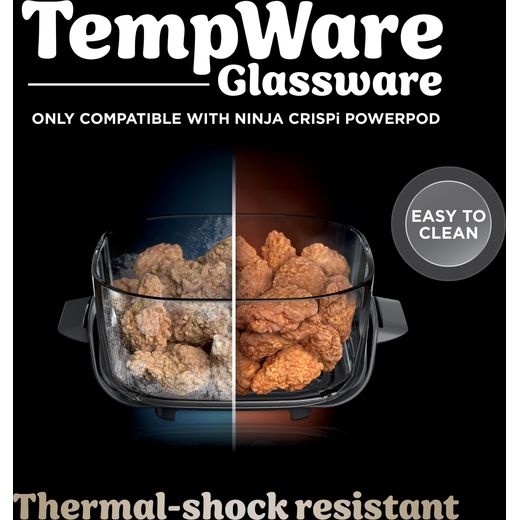 Ninja FN101UKST Air Fryer - Stone - Annotation - Temp ware shot