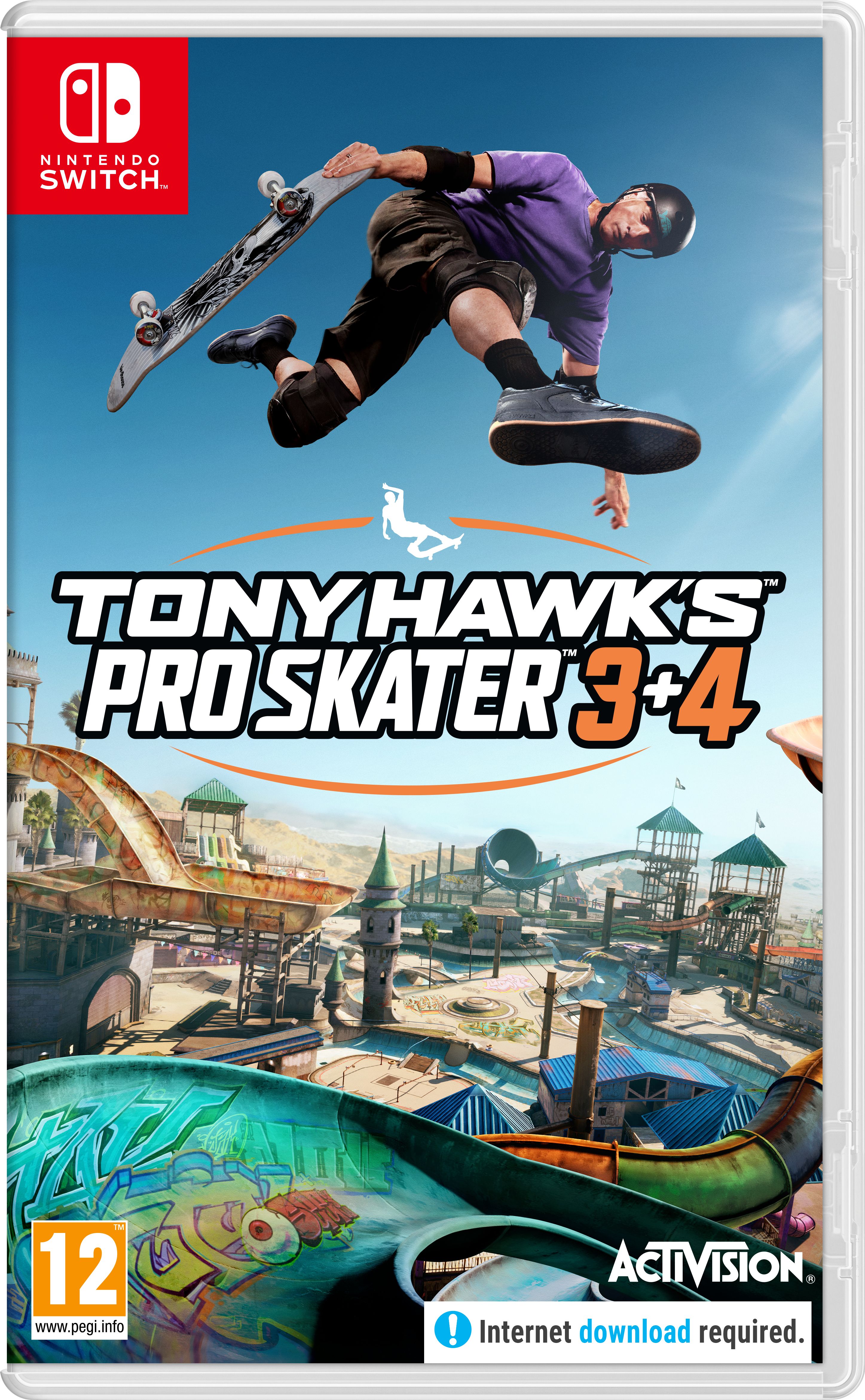 Tony Hawk's™ Pro Skater™ 3 + 4 for Nintendo Switch, White