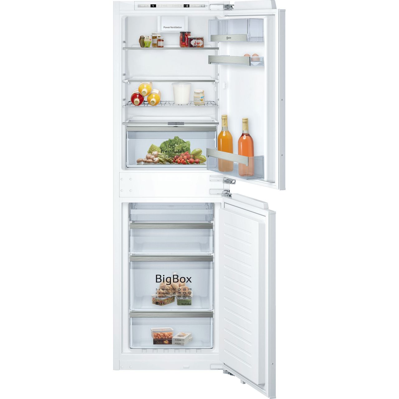 NEFF N70 KI7853DE0G Integrated 50/50 Frost Free Fridge Freezer with Fixed Door Fixing Kit Review