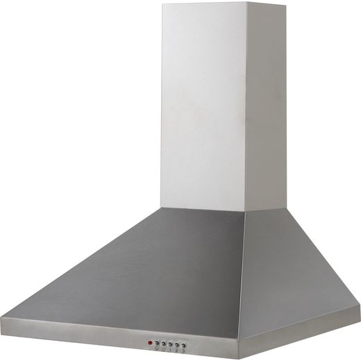 CDA ECH61SS 60 cm Chimney Cooker Hood - Stainless Steel - E Rated