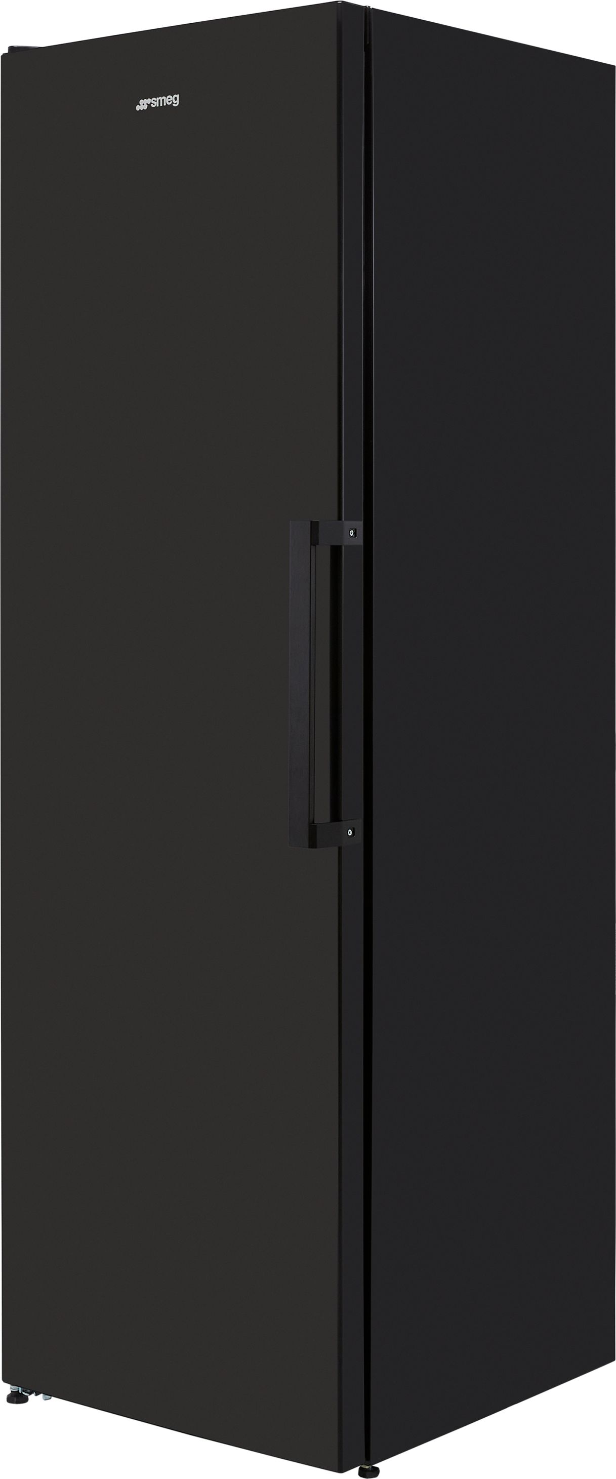 Smeg UKFF18EN2HB 186cm Frost Free Upright Freezer - Black - E Rated, Black