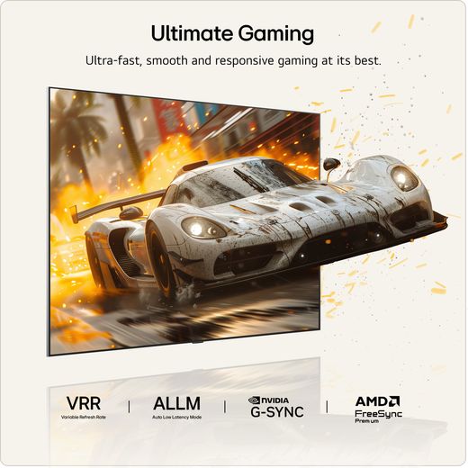 LG evo AI G6 48" 4K Ultra HD OLED Smart TV - Annotation - ultimate gaming shot