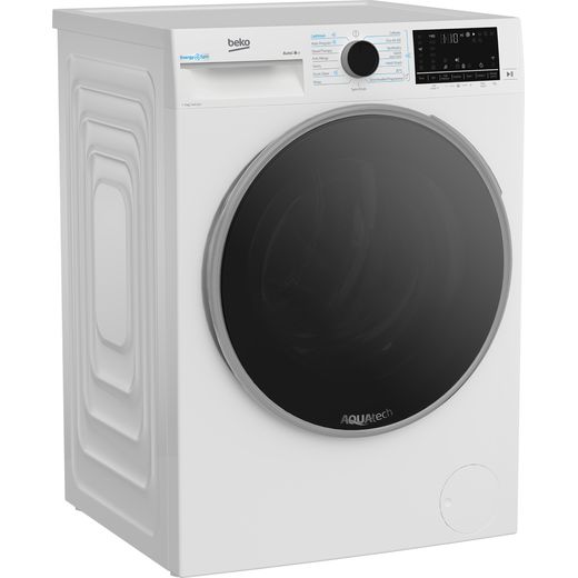Beko B5W5941BDW 9kg Washing Machine with 1400 rpm - White - Right perpsective shot