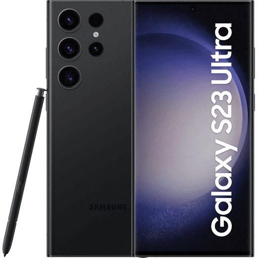 Samsung Galaxy S23 Ultra 256GB Smartphone in Phantom Black