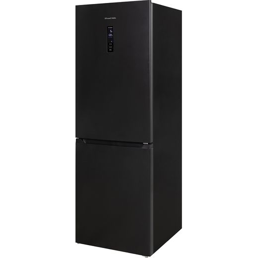 Russell Hobbs RH184FF602C1DI 184cm 60/40 Fridge Freezer - Dark Inox - Left perspective shot