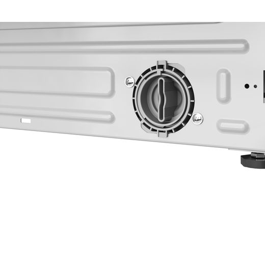 Hotpoint Integrated 8Kg / 6Kg Washer Dryer - White - Close up overflow shot