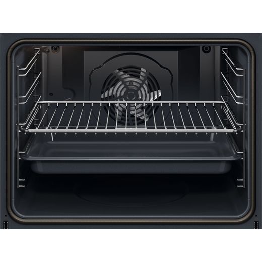AEG SurroundCook OU5PB40PM Built In Electric Single Oven with Pyrolytic Cleaning - Stainless Steel - Internal shot
