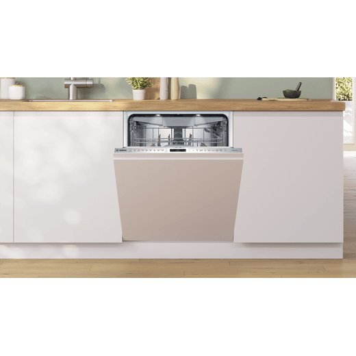 Bosch Series 8 Fully Integrated Standard Dishwasher - Silver - Dishwasher in kitchen