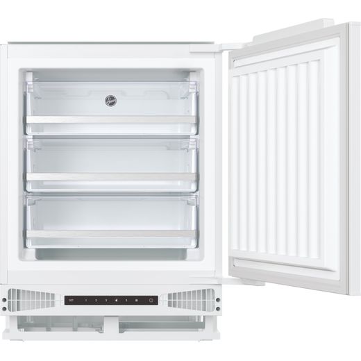 Hoover HBFUP130NKE Integrated Under Counter Freezer with Fixed Door Fixing Kit - F Rated