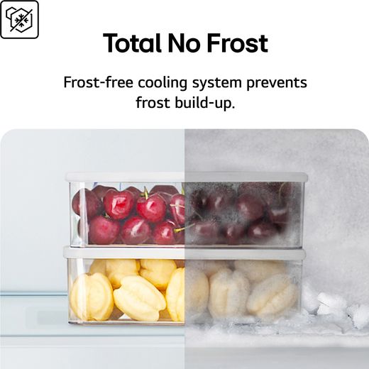 LG NatureFRESH™ American Fridge Freezer - Essence Black Steel - Annotation - Total No Frost