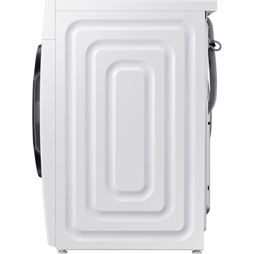 Samsung Series 5 AI Energy ecobubble™ WW80CGC04DAE 8kg WiFi Connected Washing Machine with 1400 rpm - White - side shot