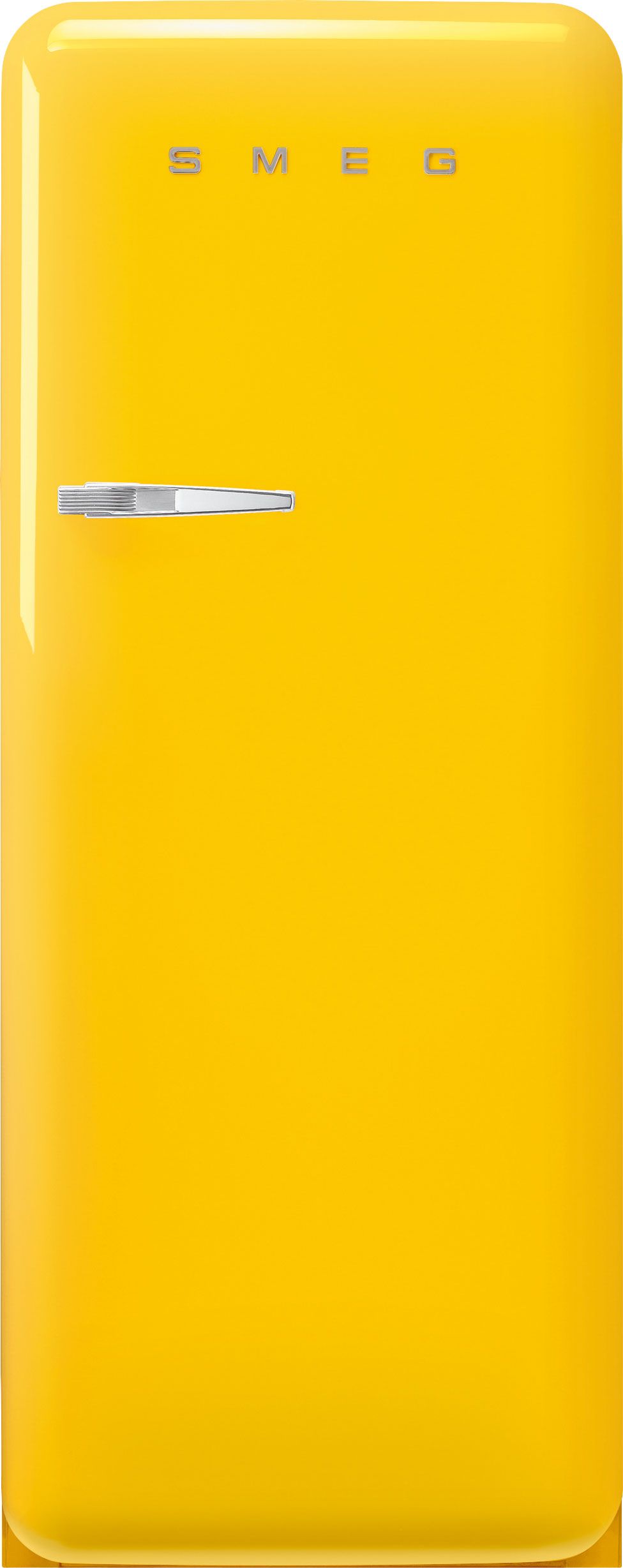 Smeg FAB28RYW6 50s Style Fridge - Yellow - 270L Capacity - C Energy Rated