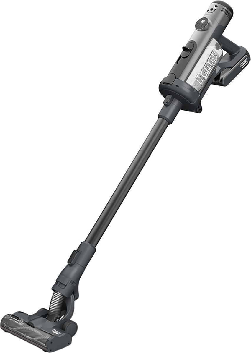 Numatic Henry Quick Pro Cordless Stick Vacuum - Grey - 300W - 1L Bagless