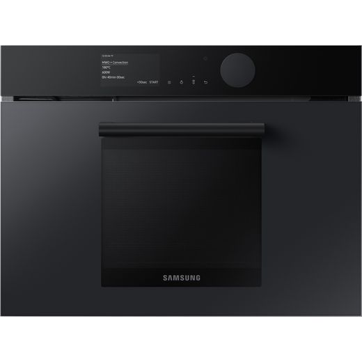 Samsung Infinite NQ50T9539BD Wifi Connected Built In Compact Electric Single Oven with Microwave Function - Satin Grey
