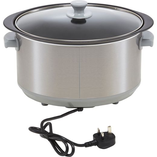 Morphy Richards Sear And Stew 461014 6.5 Litre Slow Cooker - Aluminium