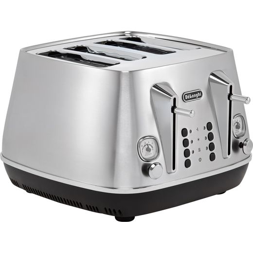 De'Longhi Distinta X CTI4003.M 4 Slice Toaster - Silver