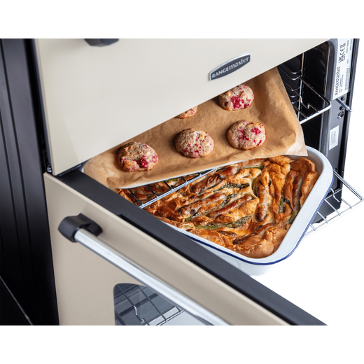 Rangemaster Classic 60 Dual Fuel Cooker - Cream / Chrome