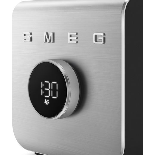 Smeg 50's Style BLC02BLMUK - Black - Control panel shot