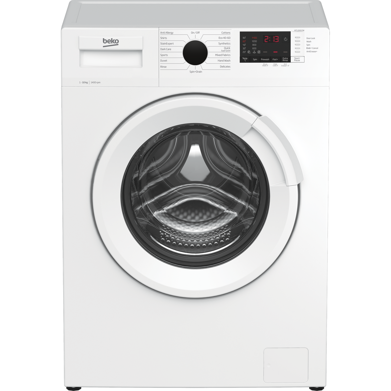 Beko WTL104121W 10Kg Washing Machine with 1400 rpm Review