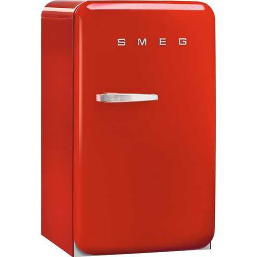 Smeg Right Hand Hinge Home Bar FAB10HRRD5 Fridge - Red