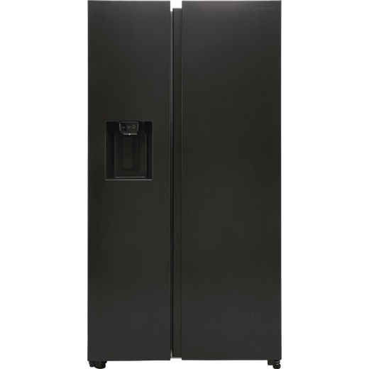 Samsung Series 8 RS68A8840B1 Plumbed Total No Frost American Fridge Freezer - Black - F Rated