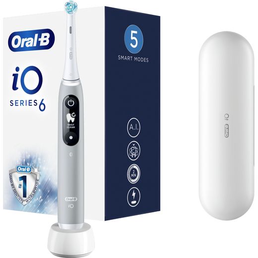 Oral B ORAiO6GRY Electric Toothbrushes Grey