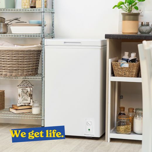 Russell Hobbs Chest Freezer - White - Annotation - We get life shot