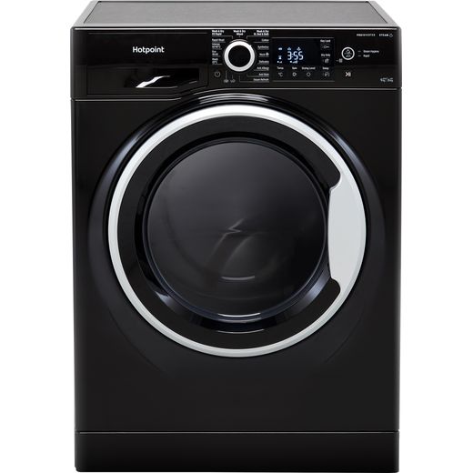 Hotpoint, washer dryer Black NDB9635BSUK_BK