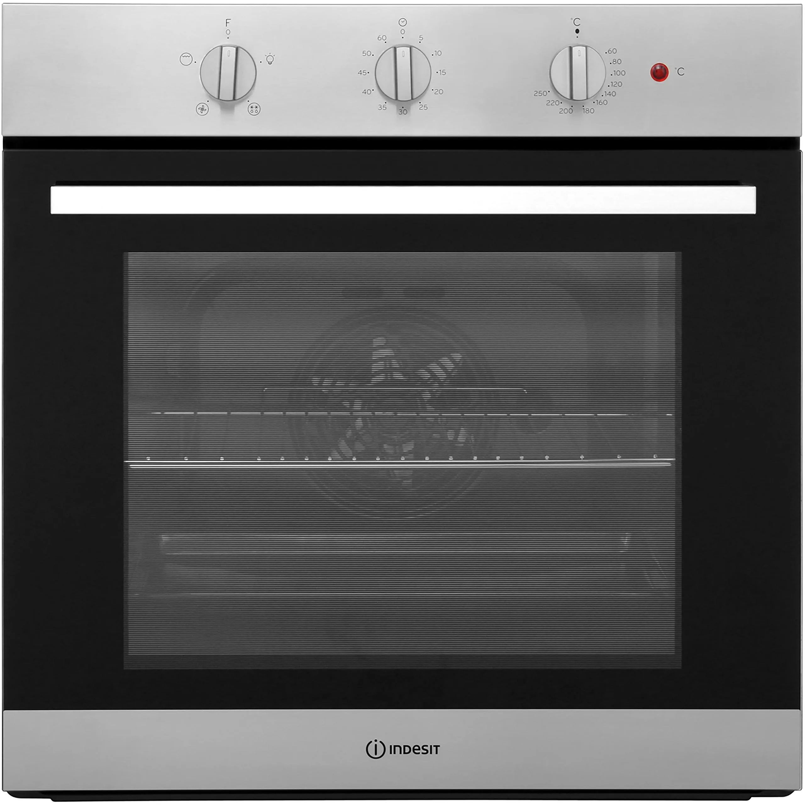 Indesit Aria IFW6330IX Built In Electric Single Oven - Stainless Steel - A Rated, Stainless Steel