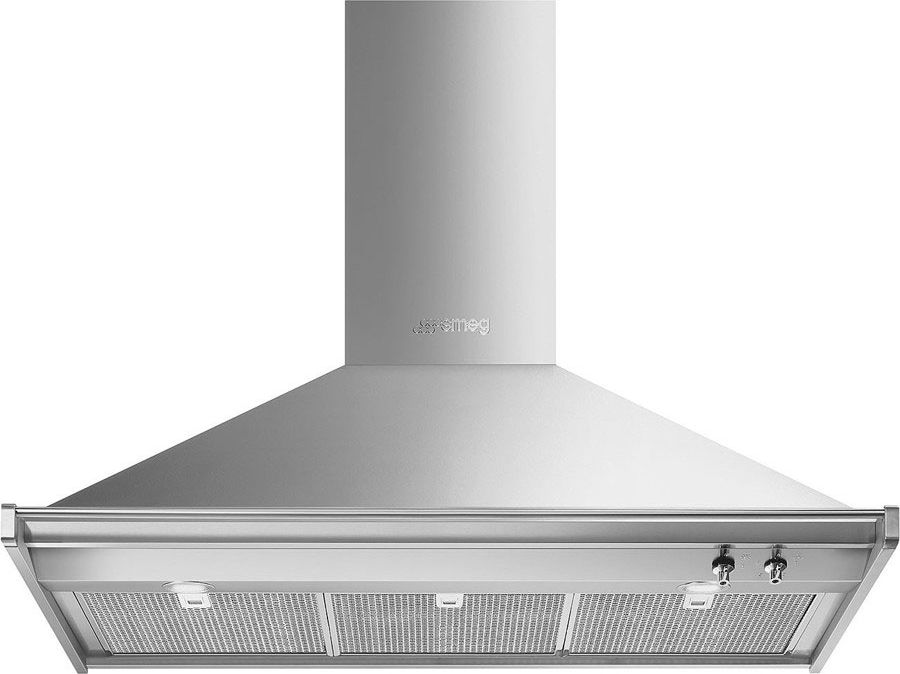 Smeg KD100HXE 100cm Wall-Mounted Cooker Hood - Stainless Steel