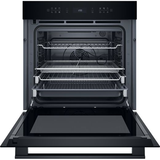Hotpoint HOI68PPT2SBUK Electric Single Oven Black - Oven with door open shot 