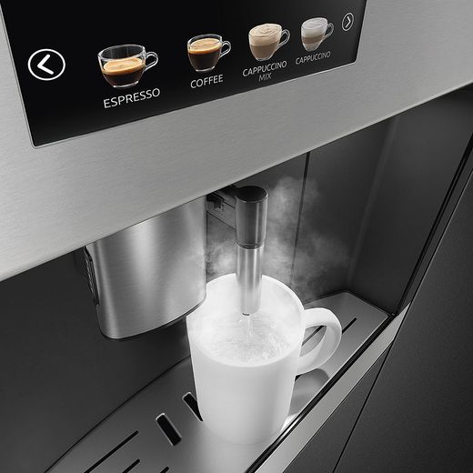 Smeg Classic CMS4303X Built In Bean to Cup Coffee Machine - Stainless Steel