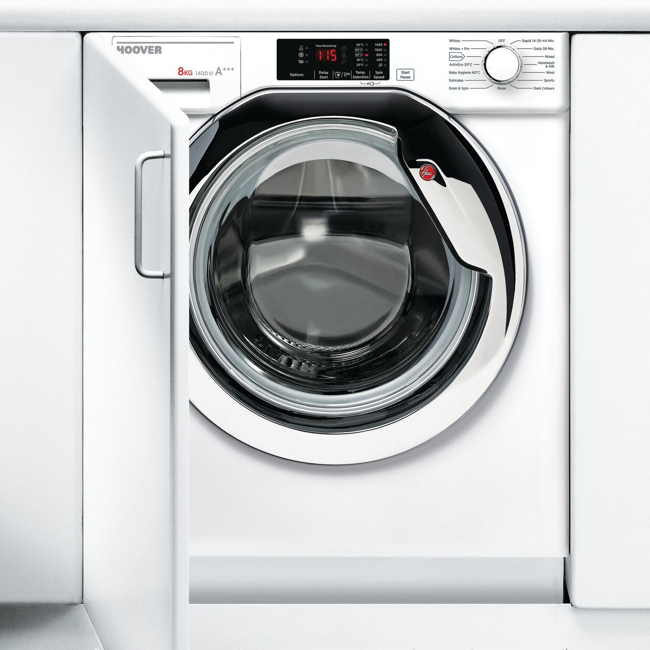 Hoover H-WASH 300 HBWM814DC Integrated 8Kg Washing Machine with 1400 rpm Review