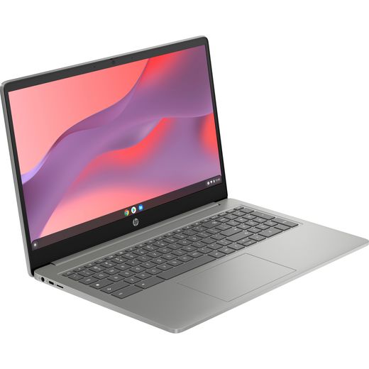 HP 15.6" 15a-nb0006na Chromebook - Silver - Right perspective