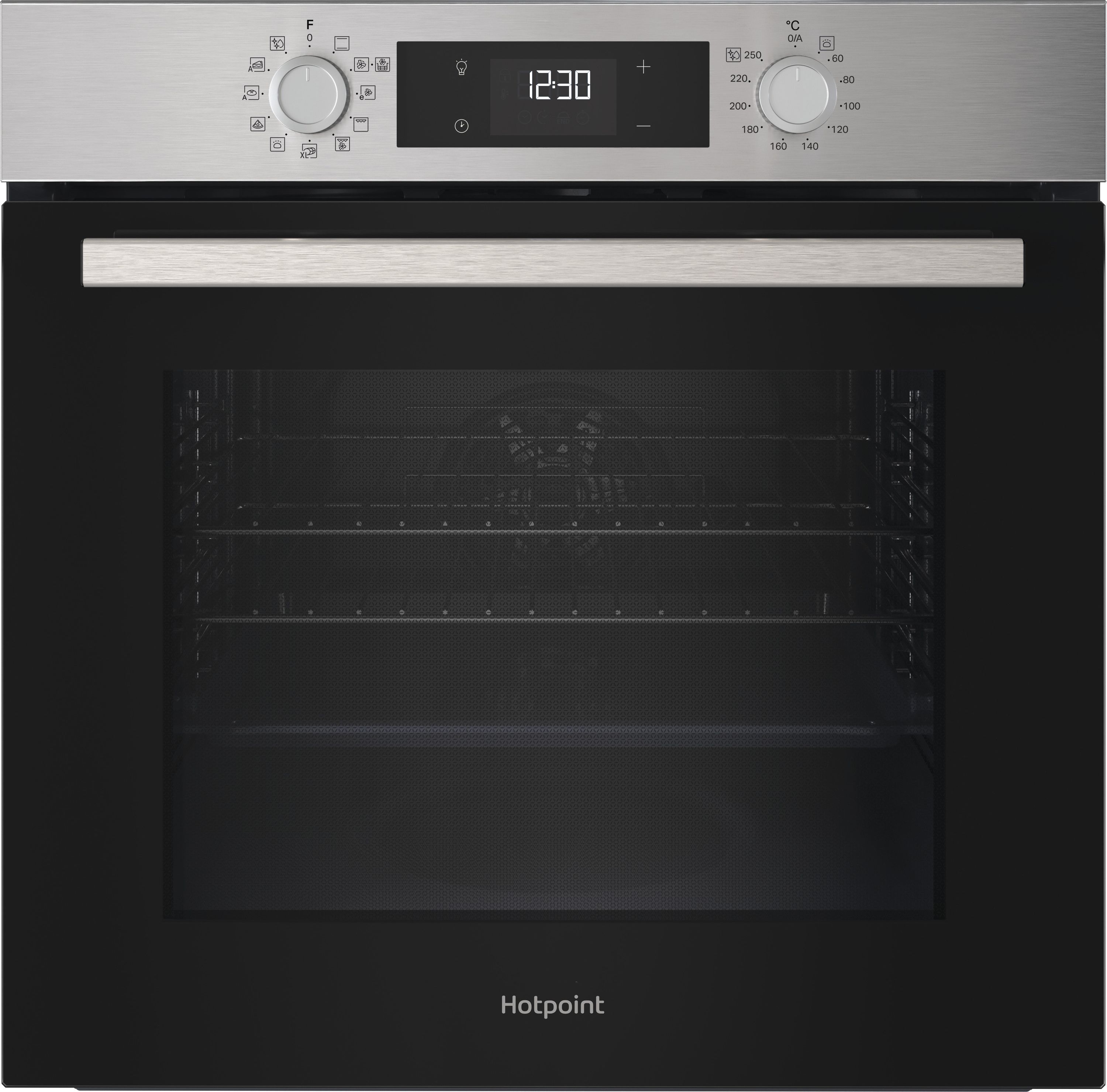 Hotpoint HO 258HZ X UK Electric Single Oven - Multifunctional - Stainless Steel - 71 L