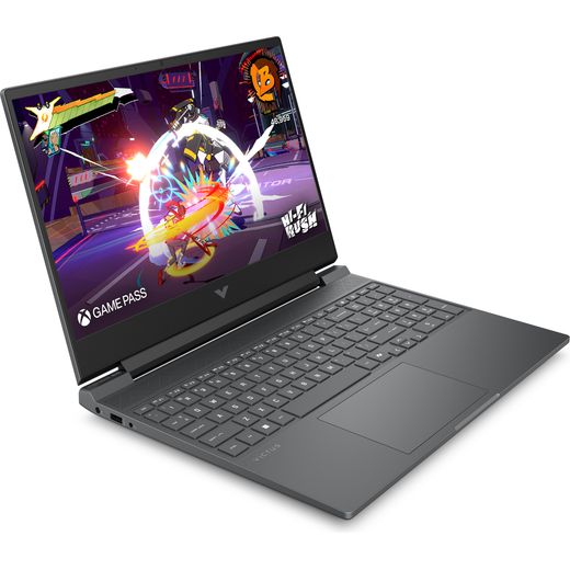 HP Victus Gaming 15-fb3007na 15.6" Laptop - AMD Ryzen™ 7, 512GB SSD, 16 GB RAM - Mica Silver - Right perpsective 