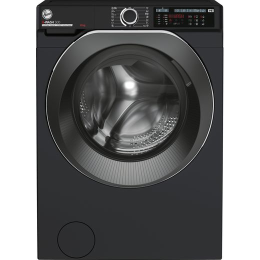 Hoover H-WASH 500 HW68AMBCB/1 Wifi Connected 8Kg Washing Machine with 1600 rpm - Black - A Rated