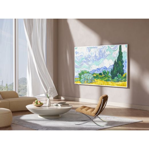 TCL A300W 55" 4K Ultra HD QLED Smart Google TV - TV in living room shot