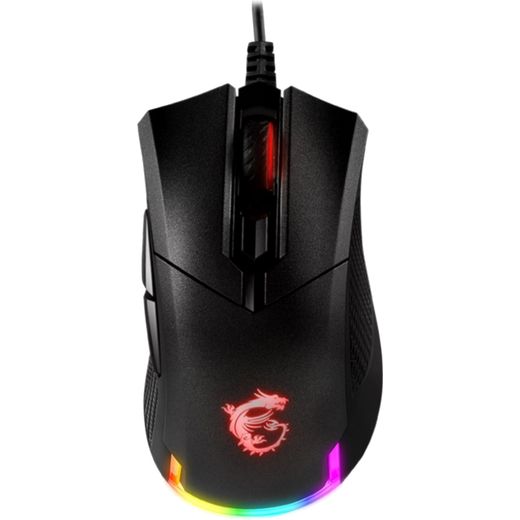 MSI Clutch GM50 Wired USB Optical Mouse - Black