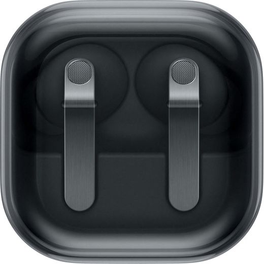 Samsung Galaxy Buds4 Pro Headphones - Black - Front case shot