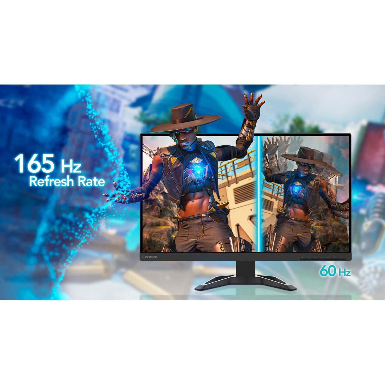 Lenovo G27-30 27 QHD Gaming Monitor, 66E8GAC2UK