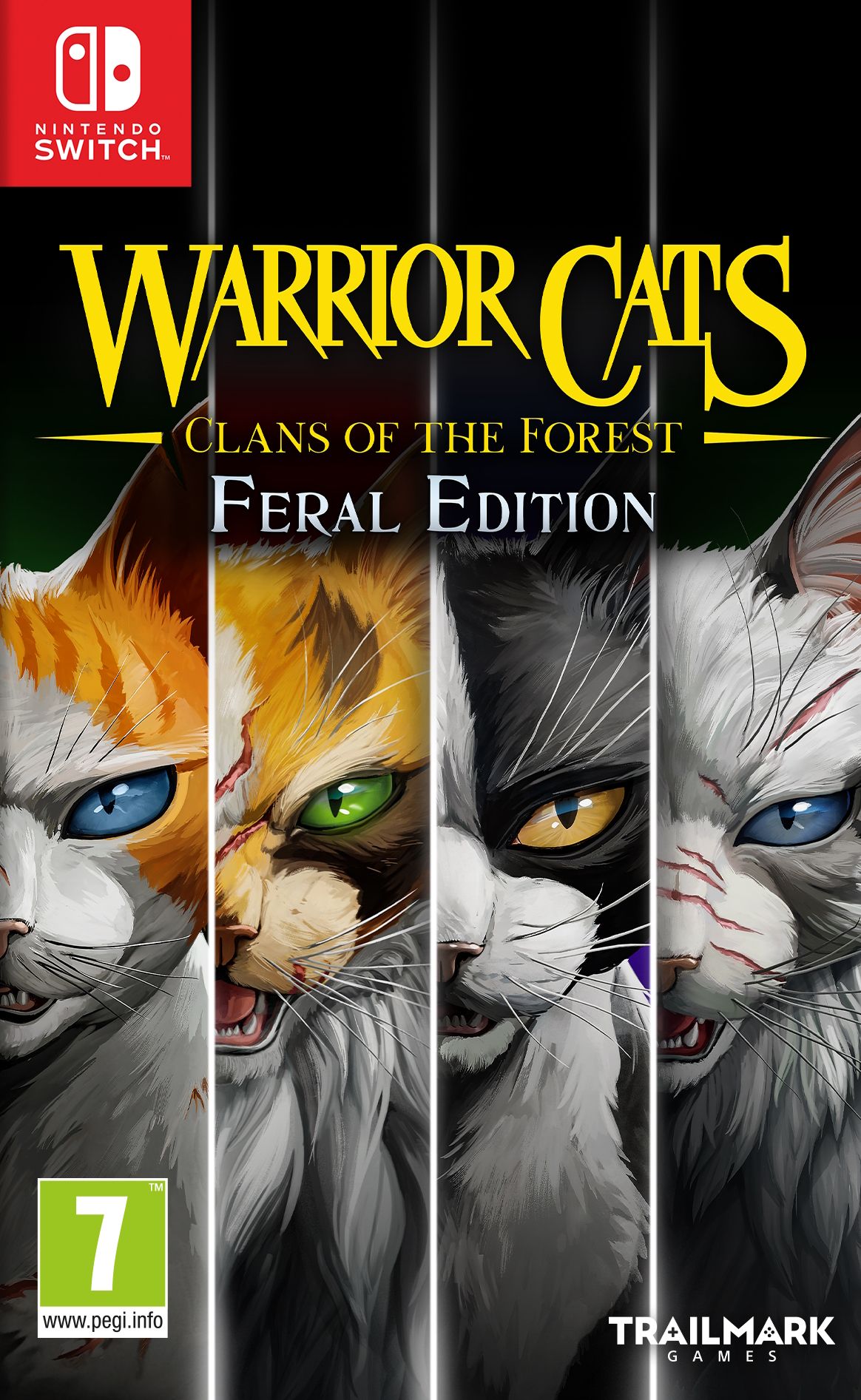 Warrior Cats: Clans of the Forest for Nintendo Switch Physical Media White