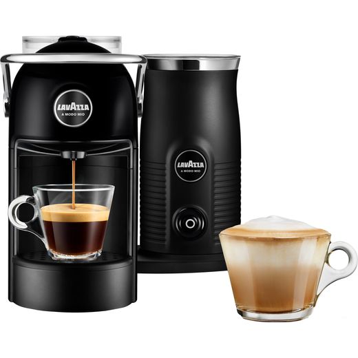 Lavazza Jolie & Milk 18000416 Pod Coffee Machine - Black