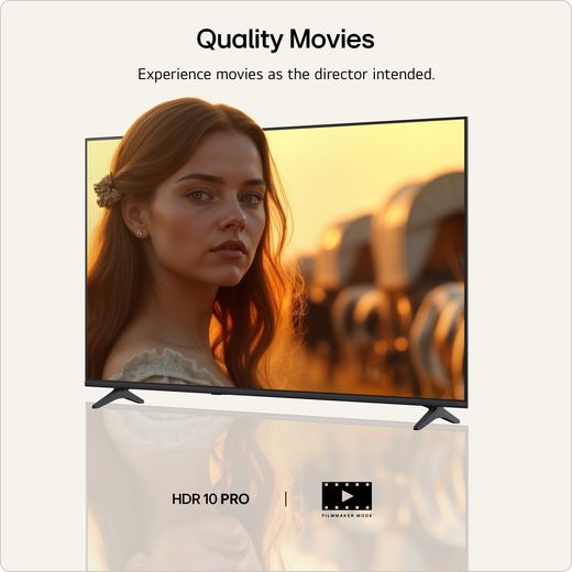 LG 65" 4K Ultra HD MiniLED Smart TV  - Annotation - quality movies shot