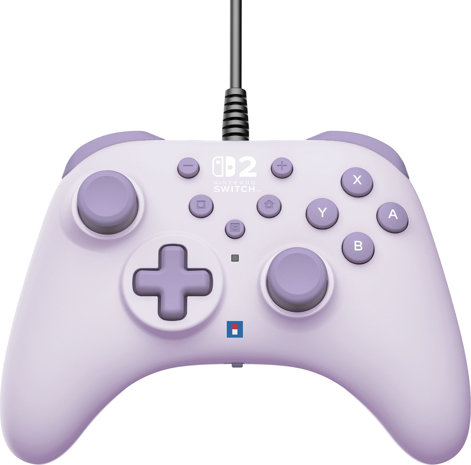 Hori HORIPAD Turbo Gamepad for Nintendo Switch, Switch OLED - Lavender