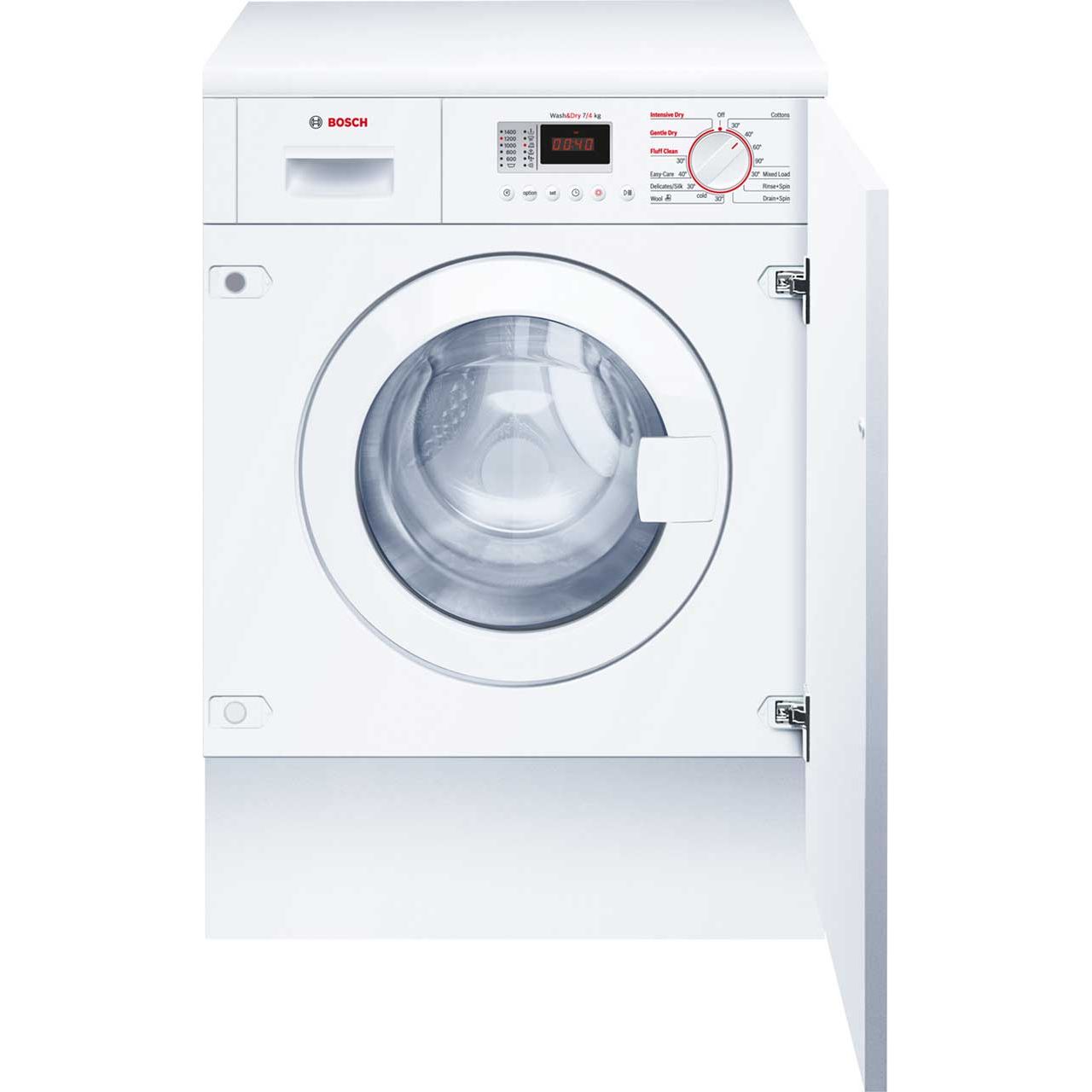 Bosch Serie 4 WKD28351GB Integrated 7Kg / 4Kg Washer Dryer with 1400 rpm Review