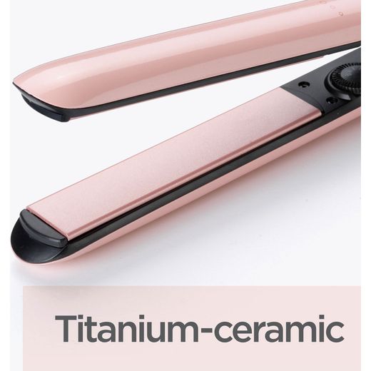 Babyliss Hair Straighteners - Pink - Annotation - Titanium ceramic
