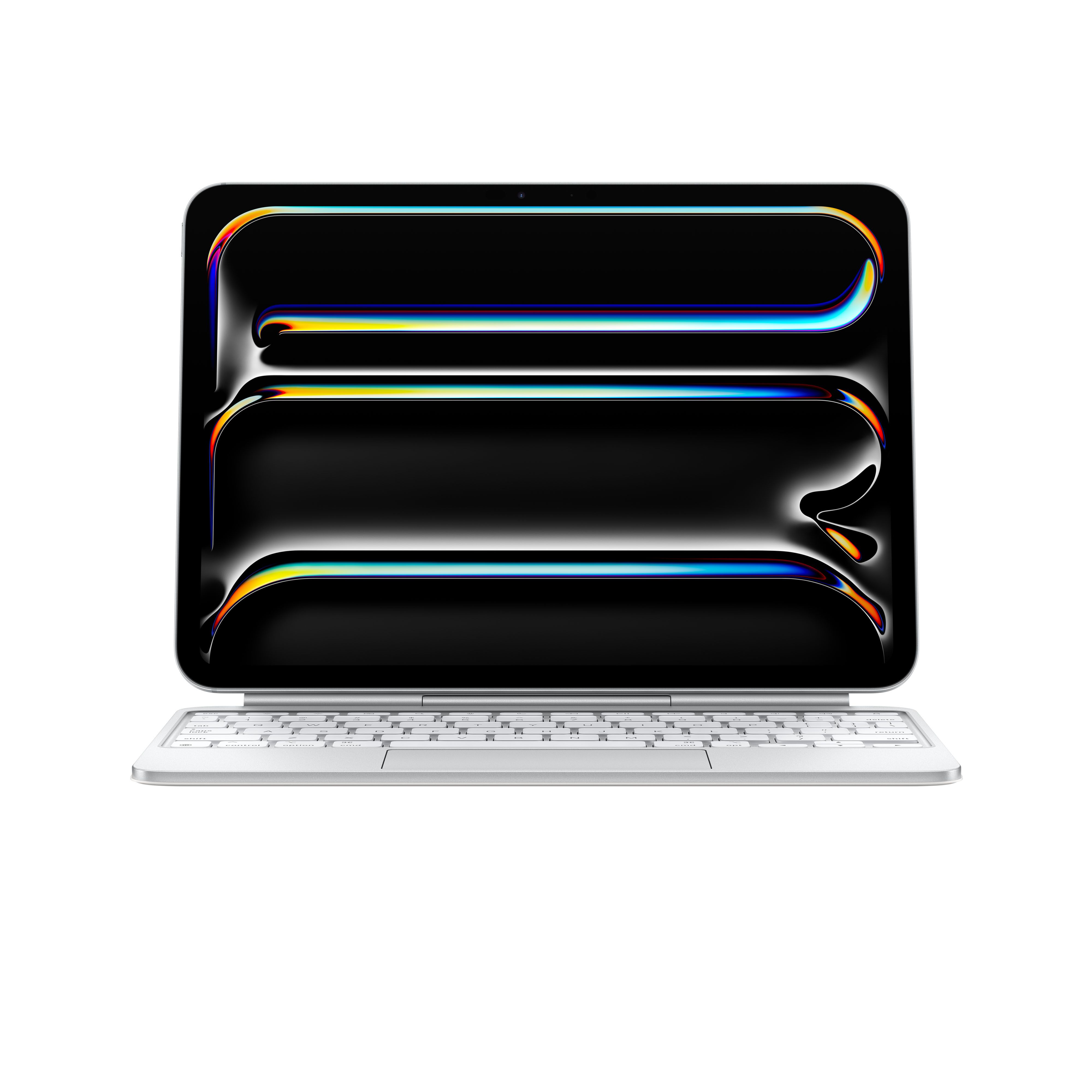 Apple Magic Keyboard for iPad Pro 11-inch (M4) - White - Trackpad