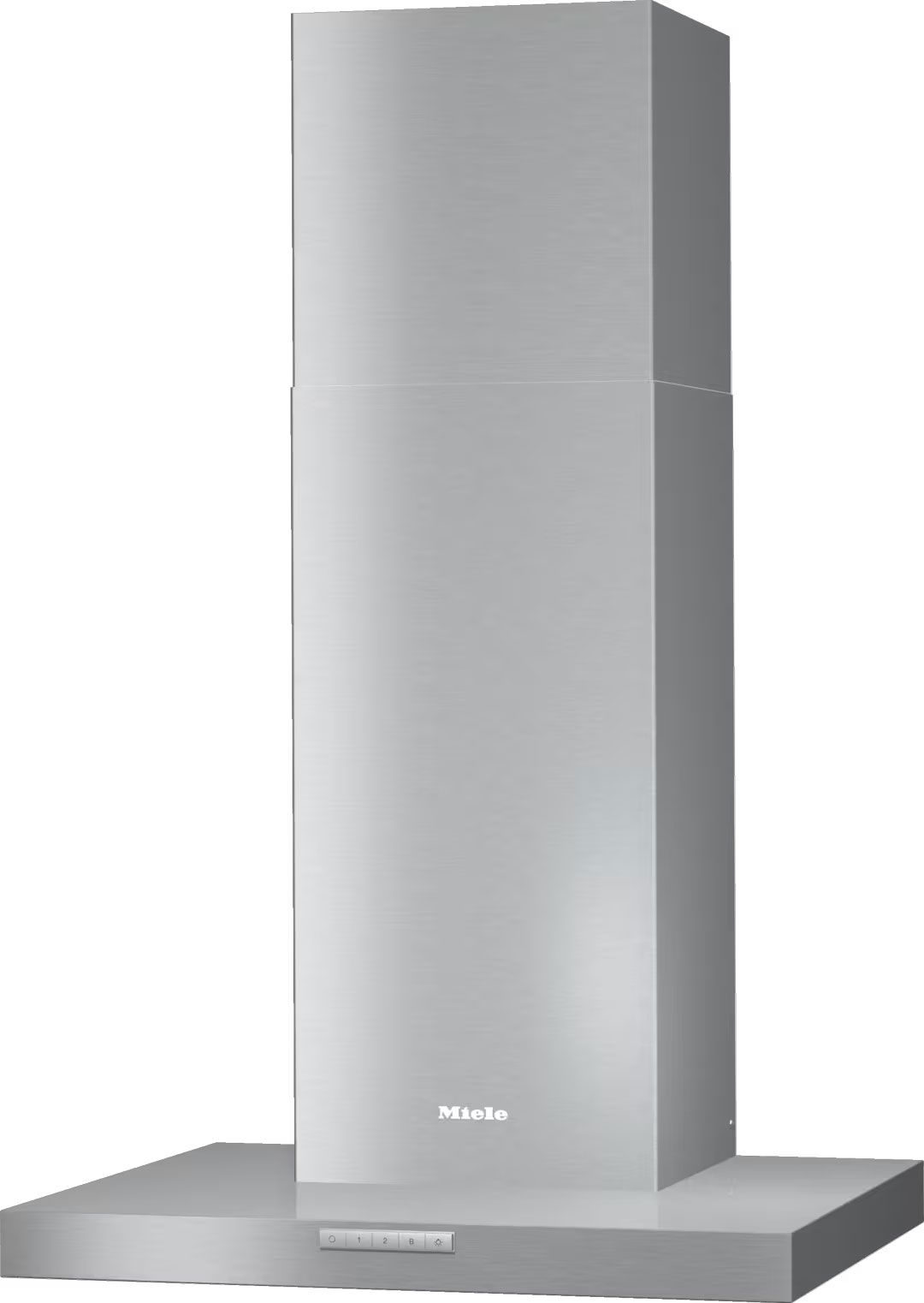 Image of Miele DAW1620 60cm Chimney Cooker Hood - Stainless Steel, Stainless Steel